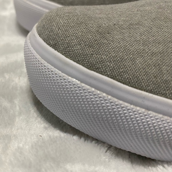 J.CREW Men’s Explorer Canvas Grey Slip On Shoe Size 11 - Picture 6 of 9